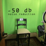 Green Screen Studio 50db noise reduction