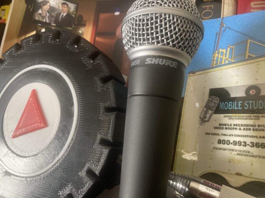 Shure SM-58 and Wheel